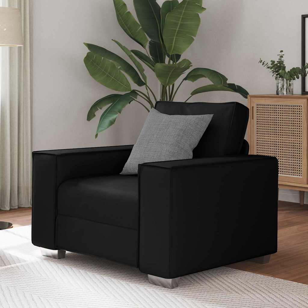 Sofa Chair Black 99 x 78 x 84 cm Artificial Leather